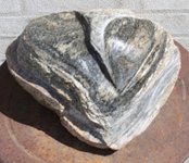 Stenskulptur Hjertet
